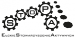 Logotyp Ełckiego Stowarzyszenia Aktywnych „STOPA”