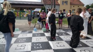 zabawy w plenerze Łyńskie Centrum Rozwoju „AŁNA” – „Pod jednym sztandarem”