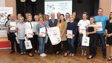 Grantobiorcy X Edycji programu Działaj Lokalnie we Wrzosowej Krainie fot. Krzysztof Szustka