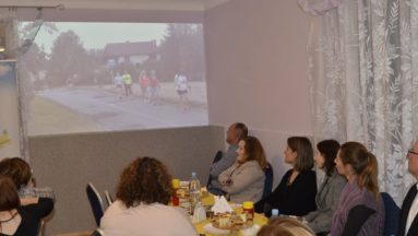 Zdjęcie prezentacji prowadzonego projektu sportowego