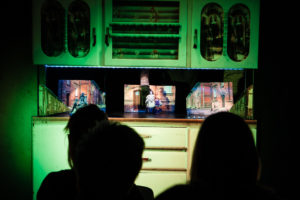 Wizyta w&nbsp;Sp&oacute;łdzielni Socjalnej "Horyzonty Kultury" - papierowy teatr na&nbsp;byfyju, spektakl po&nbsp;śląsku