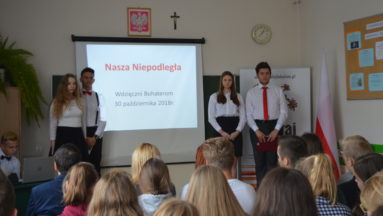 Uroczyste zakończenie rajdu "Wdzięczni Bohaterom"