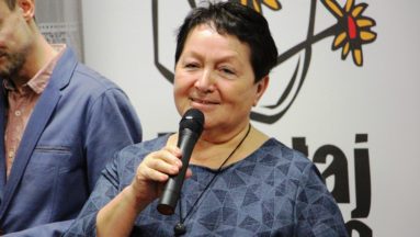 Studentka Uniwersytetu Trzeciego Wieku
