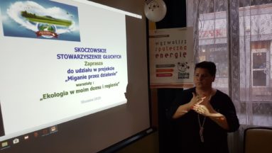 warsztaty Głuchych o ekologii