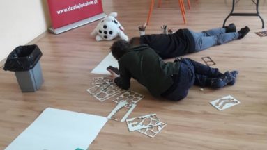 Kreatywność podłogowa.