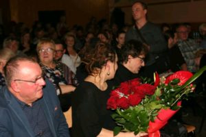 Olga Tokarczuk na&nbsp;widowni