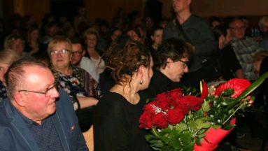 Olga Tokarczuk na widowni