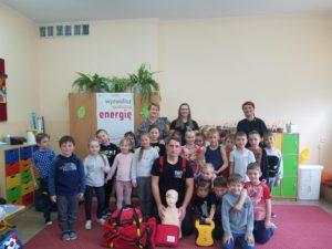 Projekt "Bezpieczni mieszkańcy Nagawczyny - og&oacute;lnodostępny defibrylator AED"