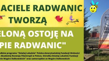 Baner z informacjami o projekcie