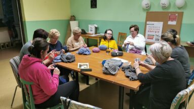 Nasze uczestniczki warsztatów w trakcie pracy.