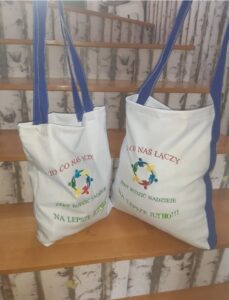 "To Co Nas Łączy - Przeszyjmy To Razem!" torby projektu To Co Nas Łączy