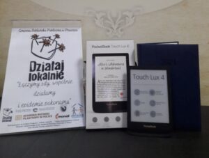 Nagroda za&nbsp;II miejsce w&nbsp;lokalnej edycji konkursu "Opowiedz"