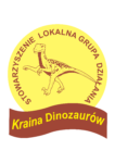 Logo Stowarzyszenie Lokalna Grupa Działania „Kraina Dinozaurów”