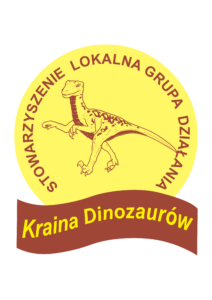 Logo Stowarzyszenie Lokalna Grupa Działania „Kraina Dinozaurów”