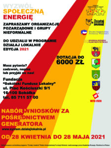 plakat-dzialaj-lokalnie Plakat ogłoszeniowy