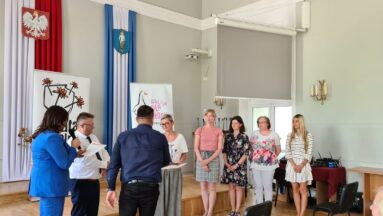 Na uroczystym rozpoczęciu spotkali się darczyńcy i realizatorzy
