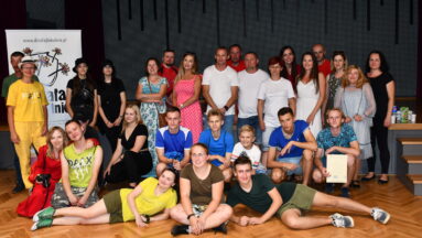 Uczestnicy i organizatorzy GRy Ulicznej w Goraju