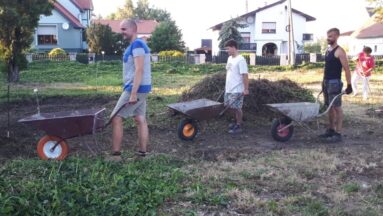Gościejowice, gm. Niemodlin i park pamięci na starym cmentarzu
