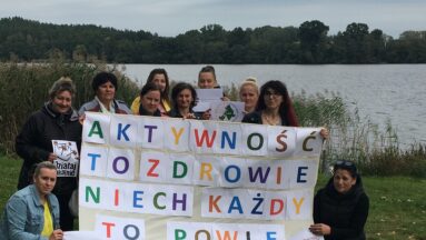 Podsumowanie projektu "Aktywność to zdrowie- niech każdy to powie!" w gminie Kamień Krajeński