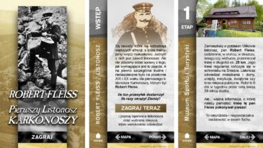 Gra miejska Karpacza - Śladami listonosza Roberta Fleissa